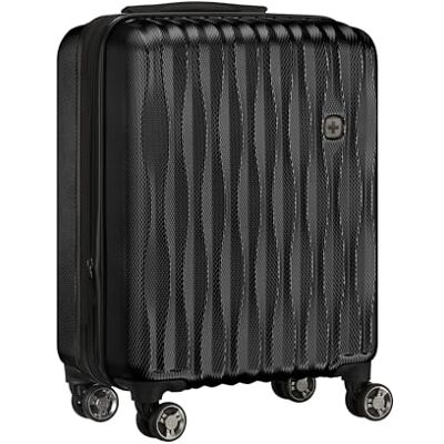 WENGER Energie Harde koffer met 4 wielen, trolley, veiligheidsslot, dames en heren, reizen, vakantie, Zwart, 38 (44) l, Carry-On WENGER Energie Harde koffer met 4 wielen, trolley, veiligheidsslot, dames en heren, reizen, vakantie, Zwart, 38 (44) l, Carry-On
