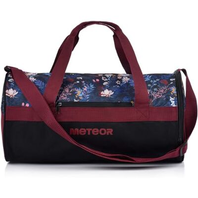 meteor Sporttas Sport Bag ideaal voor Fitness Sportschool voor Dames en Heren Sporttas met een Schoenenzak meteor Sporttas Sport Bag ideaal voor Fitness Sportschool voor Dames en Heren Sporttas met een Schoenenzak