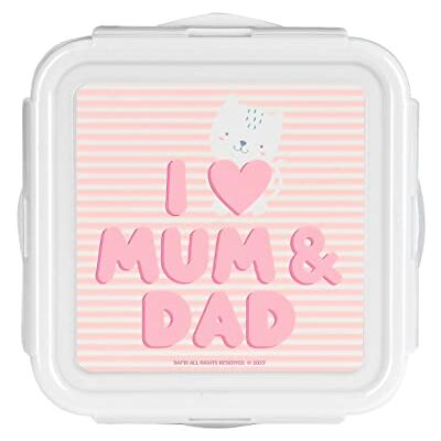 SAFTA -M916 Love-lunchbox, tas, lunchtrommel, maximale weerstand, vrije tijd, ideaal voor kinderen en jongeren, 13 x 13 x 7,5, roze, standaard (342355916), Roze, Standaard, Casual SAFTA -M916 Love-lunchbox, tas, lunchtrommel, maximale weerstand, vrije tijd, ideaal voor kinderen en jongeren, 13 x 13 x 7,5, roze, standaard (342355916), Roze, Standaard, Casual