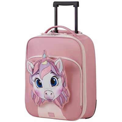 Samsonite Sammies Unicorn Tess Kinder Cabine Trolley met 2 Wielen 45x36x19 cm, Handbagage Koffer EasyJet Compatibel, Underseat Reiskoffer voor Kinderen, 30L Samsonite Sammies Unicorn Tess Kinder Cabine Trolley met 2 Wielen 45x36x19 cm, Handbagage Koffer EasyJet Compatibel, Underseat Reiskoffer voor Kinderen, 30L