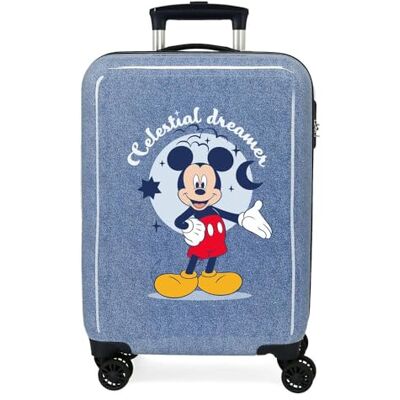 Disney Joumma Micky & Minnie, cabinekoffer, blauw, 38 x 55 x 20 cm, stijf, 2 kg, 34 l, handbagage, Blauw, Eén maat, cabinekoffer Disney Joumma Micky & Minnie, cabinekoffer, blauw, 38 x 55 x 20 cm, stijf, 2 kg, 34 l, handbagage, Blauw, Eén maat, cabinekoffer