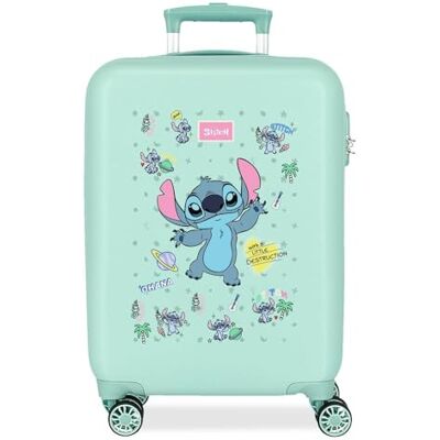 Disney Joumma Stitch Little Destruction Handbagage Koffer Blauw 38x55x20 cm Hard 2 kg Zijcombinatieslot ABS 2 kg 35L Handbagage Disney Joumma Stitch Little Destruction Handbagage Koffer Blauw 38x55x20 cm Hard 2 kg Zijcombinatieslot ABS 2 kg 35L Handbagage