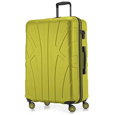 Suitline Grote koffer 76 x 53 x 31 cm ABS harde schaal uitbreidbaar (96-110 L) met TSA slot 4 dubbele wielen telescopische handgreep trolley, Varen Suitline Grote koffer 76 x 53 x 31 cm ABS harde schaal uitbreidbaar (96-110 L) met TSA slot 4 dubbele wielen telescopische handgreep trolley, Varen