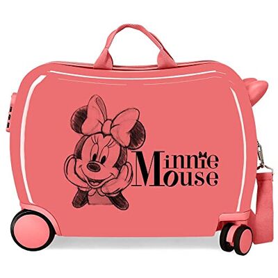 Disney Minnie in Love Cabin Koffer, roze, Eén maat, Koffer voor kinderen Disney Minnie in Love Cabin Koffer, roze, Eén maat, Koffer voor kinderen
