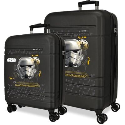 Reebok Joumma Star Wars Storm Trooper Kofferset Zwart 55/68 cm Hard ABS TSA-sluiting 111L 6.5kg 4 Dubbele Wielen Reebok Joumma Star Wars Storm Trooper Kofferset Zwart 55/68 cm Hard ABS TSA-sluiting 111L 6.5kg 4 Dubbele Wielen