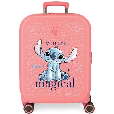 Disney Joumma You Are Magical cabinekoffer, koraal, 40 x 55 x 20 cm, stijf, 2,74 kg, geïntegreerde TSA-sluiting, ABS, 2,74 kg, 37 l, uittrekbaar Disney Joumma You Are Magical cabinekoffer, koraal, 40 x 55 x 20 cm, stijf, 2,74 kg, geïntegreerde TSA-sluiting, ABS, 2,74 kg, 37 l, uittrekbaar