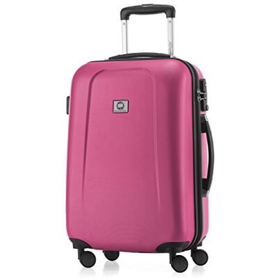Hauptstadtkoffer Wedding handbagage koffer harde schaal trolley, TSA, dubbele wielen 55 cm, 42 liter, magenta Hauptstadtkoffer Wedding handbagage koffer harde schaal trolley, TSA, dubbele wielen 55 cm, 42 liter, magenta