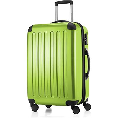 Hauptstadtkoffer ALEX Uitbreidbare hardschalige koffer 65 cm (74 l) met TSA-slot, robuuste trolley-reiskoffer met 4 dubbele wielen, Appel groen Hauptstadtkoffer ALEX Uitbreidbare hardschalige koffer 65 cm (74 l) met TSA-slot, robuuste trolley-reiskoffer met 4 dubbele wielen, Appel groen