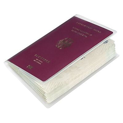 Durable Hunke & Jochheim paspoorthoes tr 189x129mm, dubbel formaat voor nieuwe paspoorten Durable Hunke & Jochheim paspoorthoes tr 189x129mm, dubbel formaat voor nieuwe paspoorten