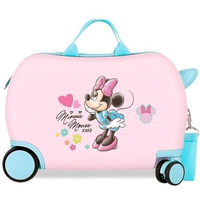 Disney Joumma Bags, Minnie Imagine, cabinekoffer, kinderkoffer, van ABS, één materiaal, vier dubbele multidirectionele wielen, zijdelingse combinatiesluiting., Lichtroze, Eén maat, kinderkoffer Disney Joumma Bags, Minnie Imagine, cabinekoffer, kinderkoffer, van ABS, één materiaal, vier dubbele multidirectionele wielen, zijdelingse combinatiesluiting., Lichtroze, Eén maat, kinderkoffer