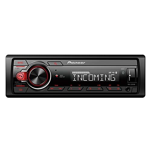 Pioneer MVH-330DAB   1DIN Autoradio met Bluetooth, DAB+, USB en Bluetooth