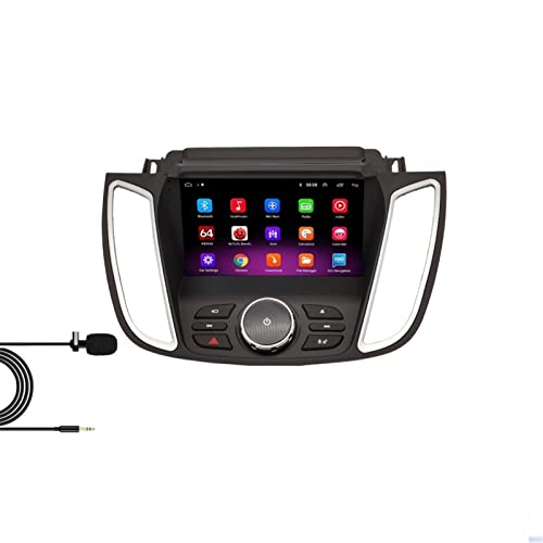 BUOZCHY Auto Android 10 Multimedia Fit Voor Ford Kuga Escape 2013-2016 Radio Video Player Navigatie GPS 2 Din 2din (Kleur: 8Core 2G 32G)