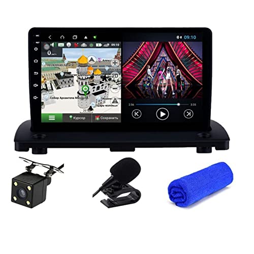BUOZCHY 6+128G Autoradio 4G Android 10 Fit voor VOL-VO XC90 2004-2013 Audio Stereo GPS Navigatie Autoradio Multimedia Video Player Autoradio zonder DVD (Color : S9 8Core 4G 64G CAM)