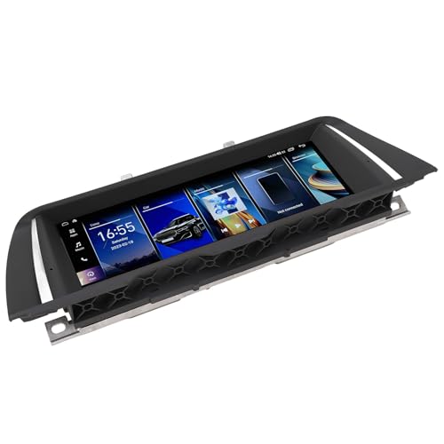 Generic Autoradio-navigatie, 10,25 Inch Auto GPS-navigatie 64G voor 12 8 Core Stuurwielfunctie voor 5-serie 6-serie F10 F11 F12 CIC-systeem (pxszew8uia-11)