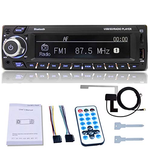 WEPARTICULAR Autoradio DAB Plus 1 Din RDS MP3 Audiospeler Bluetooth Stereo A2DP FM AM App Controle USB TF ISO mp3-speler Systeem Head Unit