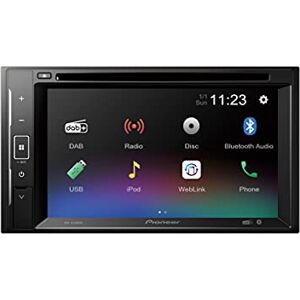 Pioneer AVH-A240DAB 2DIN Autoradio met 6.2” Touchscreen, Bluetooth, DAB+, CD/DVD, USB, Bluetooth en Spotify Pioneer AVH-A240DAB 2DIN Autoradio met 6.2” Touchscreen, Bluetooth, DAB+, CD/DVD, USB, Bluetooth en Spotify