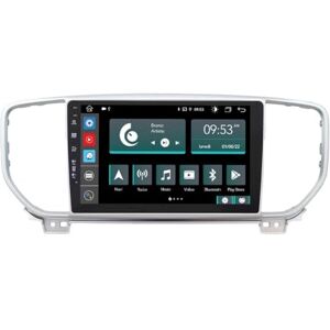Jf Sound car audio system Specifieke autoradio voor Kia Sportage 2018 standaard met GPS en camera Android GPS Bluetooth WiFi USB DAB+ Touchscreen 9" 8core Carplay AndroidAuto Jf Sound car audio system Specifieke autoradio voor Kia Sportage 2018 standaard met GPS en camera Android GPS Bluetooth WiFi USB DAB+ Touchscreen 9" 8core Carplay AndroidAuto