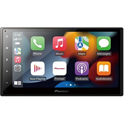 Pioneer SPH-DA360DAB-F 2-DIN media-ontvanger, capacitief 6,8 inch aanraakpaneel, met wifi, Apple CarPlay, Android Auto en DAB+, inclusief displaybeschermer Pioneer SPH-DA360DAB-F 2-DIN media-ontvanger, capacitief 6,8 inch aanraakpaneel, met wifi, Apple CarPlay, Android Auto en DAB+, inclusief displaybeschermer