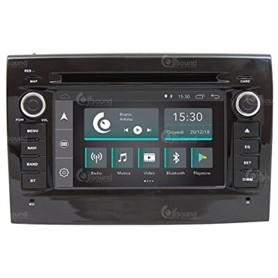 Jf Sound car audio system Specifieke autoradio voor Fiat Ducato 250 Android GPS Bluetooth WiFi USB DAB+ Touchscreen 6.2" dvd 4core Carplay AndroidAuto Jf Sound car audio system Specifieke autoradio voor Fiat Ducato 250 Android GPS Bluetooth WiFi USB DAB+ Touchscreen 6.2" dvd 4core Carplay AndroidAuto