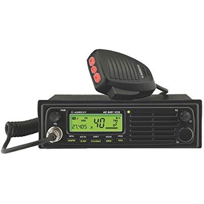Albrecht AE6491 VOX CB-radio met handsfree, 12648.01, 12/24 volt versie, met CTCSS, 4 watt AM/FM, incl. DIN inbouwframe Albrecht AE6491 VOX CB-radio met handsfree, 12648.01, 12/24 volt versie, met CTCSS, 4 watt AM/FM, incl. DIN inbouwframe