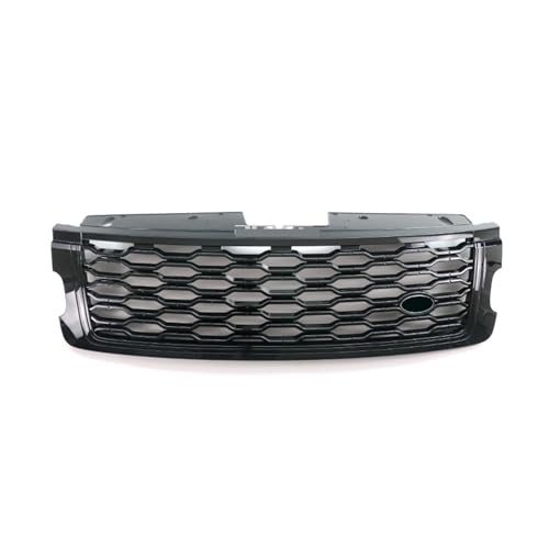 OSKOUR Mesh Grille, Zwart Grille, Automotive Grille, Sport Grille, Auto Front Grille, ABS Auto Voorbumper Grille. Compatibel for Range Rover Vogue. L405 2013-2022 Accessoires for gaasgrills (Size : 18-22 a