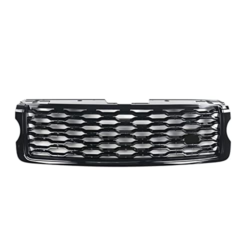 OSKOUR Mesh Grille, Zwart Grille, Automotive Grille, Sport Grille, Auto Front Grille, ABS Auto Voorbumper Grille. Compatibel for Range Rover Vogue. L405 2013-2022 Accessoires for gaasgrills (Size : 13-17 a