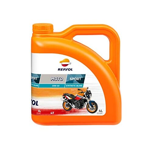 Repsol Motorolie voor motorfiets Moto Sport 4T 10W 40 4L