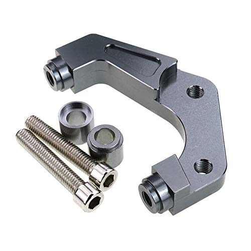 DVELAS Remslang voor motorfiets For Motor accessoires Scooter Rsz Jog Force RPM Adelin Adl01 Frando hf1 82mm Remklauw CNC motorfiets remklauwsteun/adapter (Size : GREY 220MM)