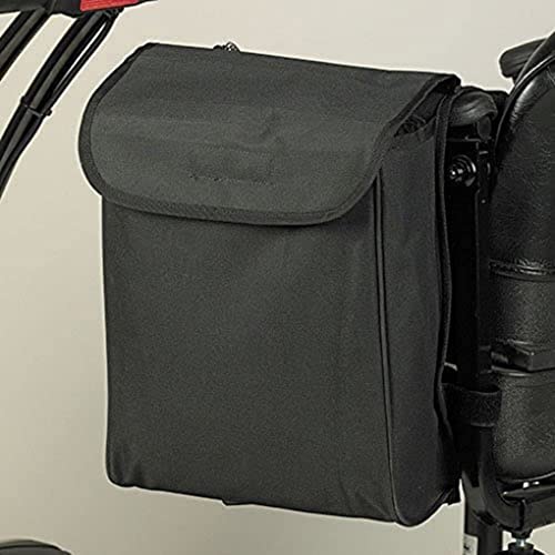 Homecraft tas voor rolstoelen en elektrische scooters, 33 x 26 x 8 cm, zwart