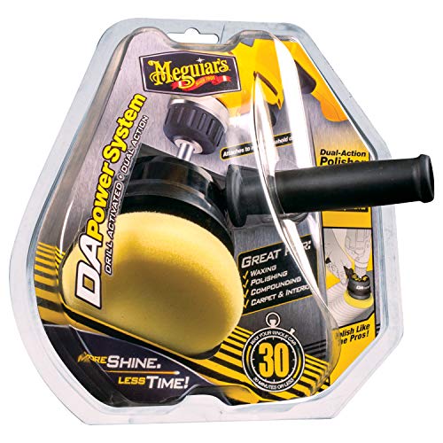 Meguiar's Meguiar 's Da Power System – HSS-polijstaccessoires (polijstschijf, zwart)