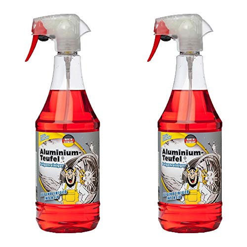 TUGA Chemie Tuga-Chemie 2 x aluminium Devil Plus 1 l intensieve velgenreiniger