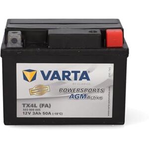 Varta Motorbatterij - 503909005A512 - 12V, 3AH, 50A Varta Motorbatterij - 503909005A512 - 12V, 3AH, 50A