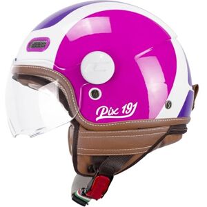 CGM Helm met open gezicht, 191G PIX Sprint Violet, neonfuchsia, gevormd, S (55 cm) CGM Helm met open gezicht, 191G PIX Sprint Violet, neonfuchsia, gevormd, S (55 cm)