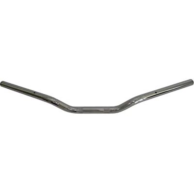 ACCOSSATO Stuurstang verchroomd voor Yamaha MT-03 van 2017 tot 2025 (CC 321), lage buiging (63 mm), van staal, constante diameter 22 mm ACCOSSATO Stuurstang verchroomd voor Yamaha MT-03 van 2017 tot 2025 (CC 321), lage buiging (63 mm), van staal, constante diameter 22 mm