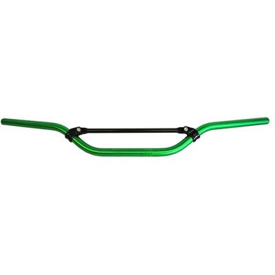 ACCOSSATO Stuur van geanodiseerd aluminium, groen met dwarsstang voor Kawasaki KX van 2010 tot 2022 (CC 65), hoge hoogte ACCOSSATO Stuur van geanodiseerd aluminium, groen met dwarsstang voor Kawasaki KX van 2010 tot 2022 (CC 65), hoge hoogte