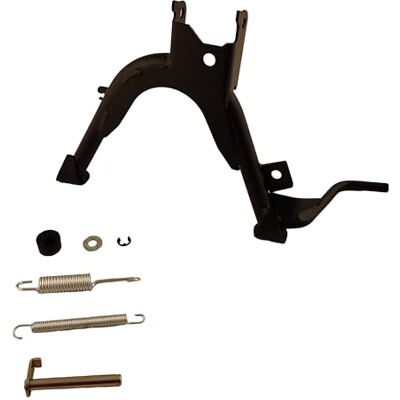 one by Camamoto Centrale standaard compleet met veer en bevestigingsschroeven voor MBK Ovetto 50cc '97-'06, Yamaha Neo's '02-'07, Yamaha Jog 50, MBK Mach G 50 '02-'04 Hoogte H 225 mm one by Camamoto Centrale standaard compleet met veer en bevestigingsschroeven voor MBK Ovetto 50cc '97-'06, Yamaha Neo's '02-'07, Yamaha Jog 50, MBK Mach G 50 '02-'04 Hoogte H 225 mm