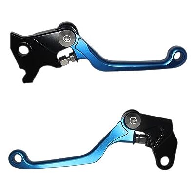 ACCOSSATO Paar hendels blauw voor Yamaha TT 600 N van 1985 tot 1988 (CC 600) ACCOSSATO Paar hendels blauw voor Yamaha TT 600 N van 1985 tot 1988 (CC 600)