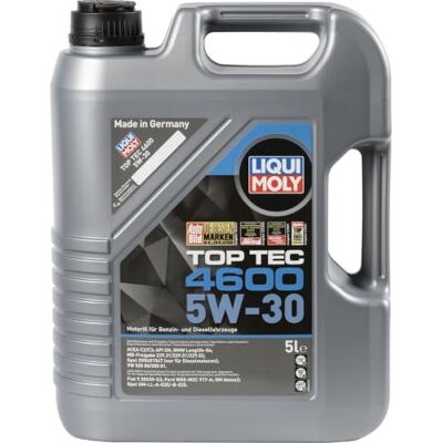LIQUI MOLY Top Tec 4600 5W-30 5 L Synthesetechnologie Motorolie SKU: 2316 LIQUI MOLY Top Tec 4600 5W-30 5 L Synthesetechnologie Motorolie SKU: 2316