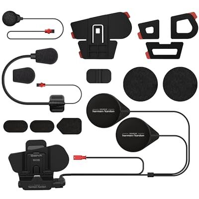 Sena 60S Helm Klem Kit met Universele Microfoon Kit Sena 60S Helm Klem Kit met Universele Microfoon Kit