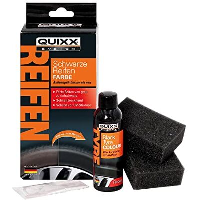Quixx Zwarte Bandenvin - Bandenvin voor langdurige satijnen matte afwerking Quixx Zwarte Bandenvin - Bandenvin voor langdurige satijnen matte afwerking