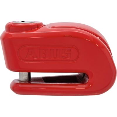 ABUS Remschijfslot 370 Trigger Alarm 2.0 Motorslot met alarmfunctie voor het beveiligen van lichte motorfietsen en scooters met 10 mm dikke slobout rood ABUS Remschijfslot 370 Trigger Alarm 2.0 Motorslot met alarmfunctie voor het beveiligen van lichte motorfietsen en scooters met 10 mm dikke slobout rood