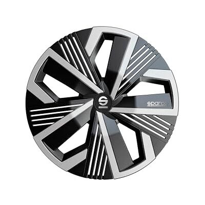Goodyear Nagoya Velgenkap - 15" Zwart/Zilver Set van 4 Goodyear Nagoya Velgenkap - 15" Zwart/Zilver Set van 4