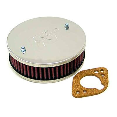 K&N carburateur luchtfilter conisch compatibel met SU/SU Hitachi 1.5'' HS4/HIF4/HIF38, gat buiten het midden, Montagehoogte 52mm (56-9320) K&N carburateur luchtfilter conisch compatibel met SU/SU Hitachi 1.5'' HS4/HIF4/HIF38, gat buiten het midden, Montagehoogte 52mm (56-9320)