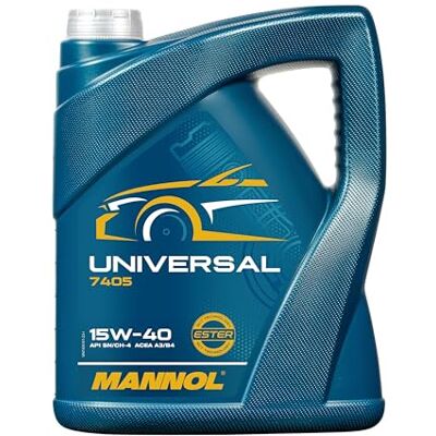 Mannol Universeel 15W-40 motorolie - 5L Mannol Universeel 15W-40 motorolie - 5L