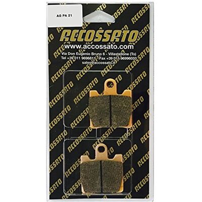 ACCOSSATO remblokken AGPA21OR, YAMAHA > FJR 1300 ABS, 1300 (2006-2012) ACCOSSATO remblokken AGPA21OR, YAMAHA > FJR 1300 ABS, 1300 (2006-2012)