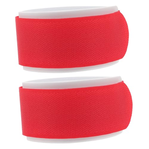 Toddmomy 2 Stuks Snowboard Riemen Snowboardbindriemen Ski Bevestigingsriemen Ski-bevestigingstape Bevestigingsriemen Voor De Slee Skiband Ski Uitrusting Buitenshuis Rood Nylon-