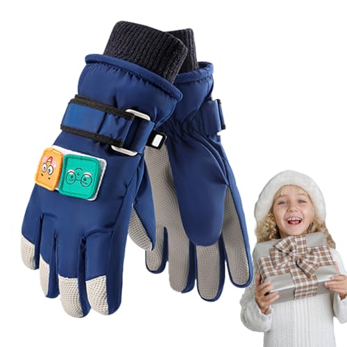 Jeanny Winterhandschoenen voor kinderen waterdicht   Warme waterdichte winterhandschoenen,Kinderen Kinderen Ski Cartoon Handschoenen Winter Sneeuwhandschoenen Winterwarme handschoenen voor