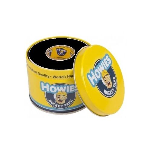 Howies 3x  Hockey Tape zwart met chique blik, ijshockey