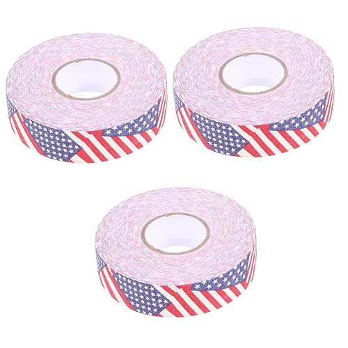 Toddmomy 3 Stuks Griptape Voor Hockeysticks Hockey Tape Camo Katoenen Hockeystick Tape Hockey Stick Wikkel Atletische Banden Gekleurd Plakband Lacrosse Griptape Voor Stok Sport- Frou