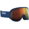 POC Unisex Retina Mid skibril voor volwassenen, Lead Blue/Partly Sunny Orange, eenheidsmaat